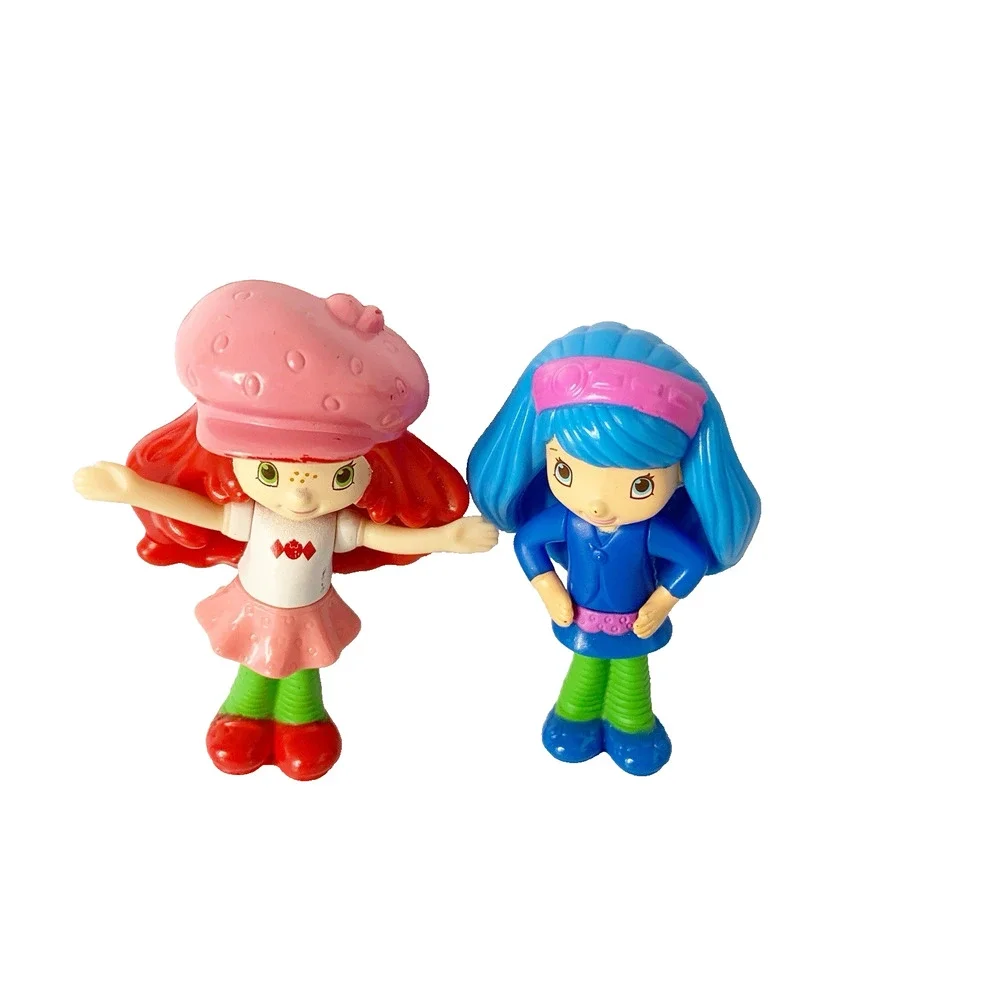 Strawberry Shortcake McDonalds Happy Meal Toys Tea Blossom Angel Cake 7 Figures